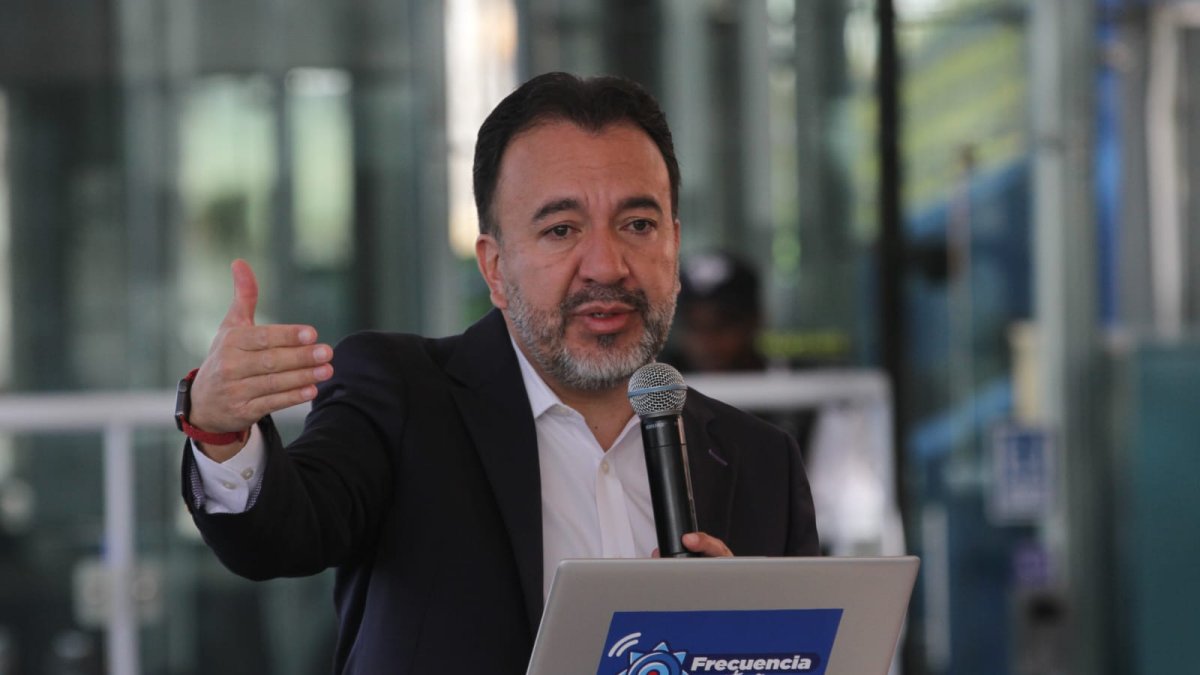 Pabel Muñoz, alcalde de Quito, brindó su tercer informe semanal