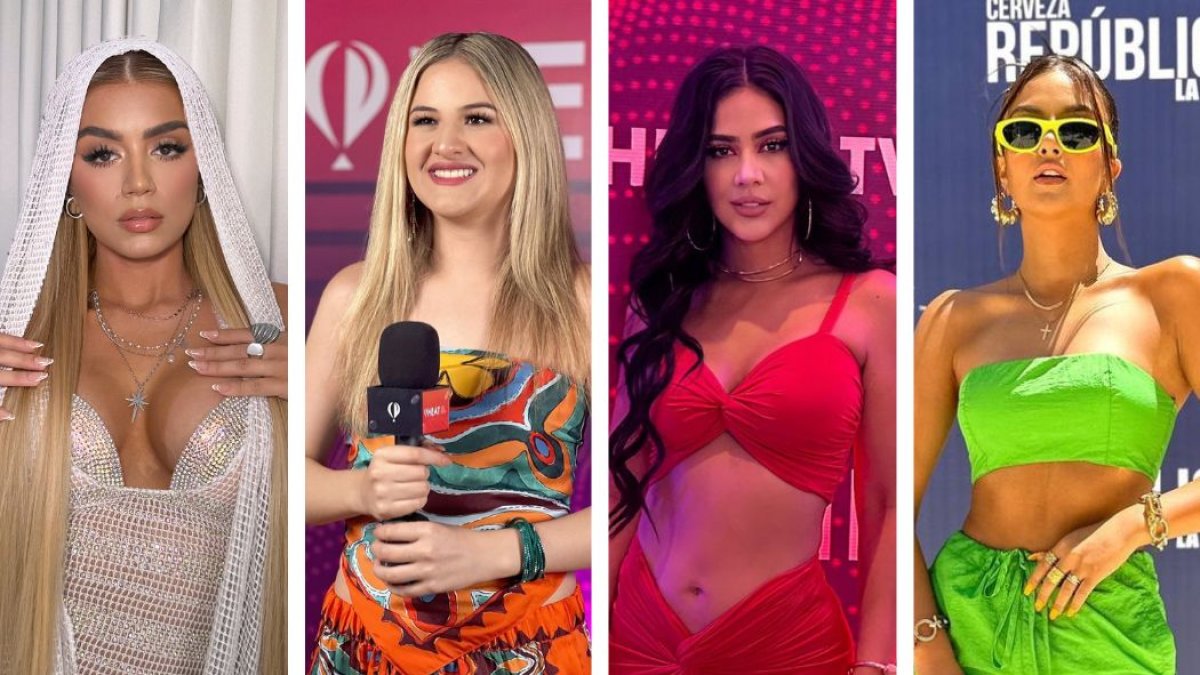 Andreína Bravo, Mar Rendón, Michela Pincay y Dayanara.