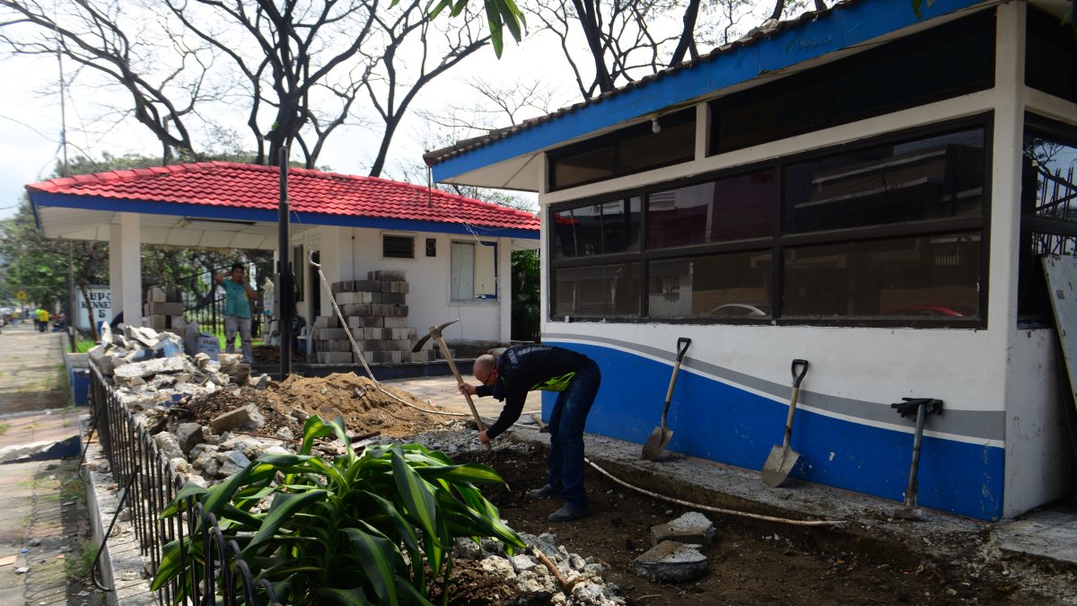 Los dos pabellones del UPC de la Vieja Kennedy están siendo repotenciados por la comunidad que quiere que la policía regrese a la zona a patrullar para detener al hampa.