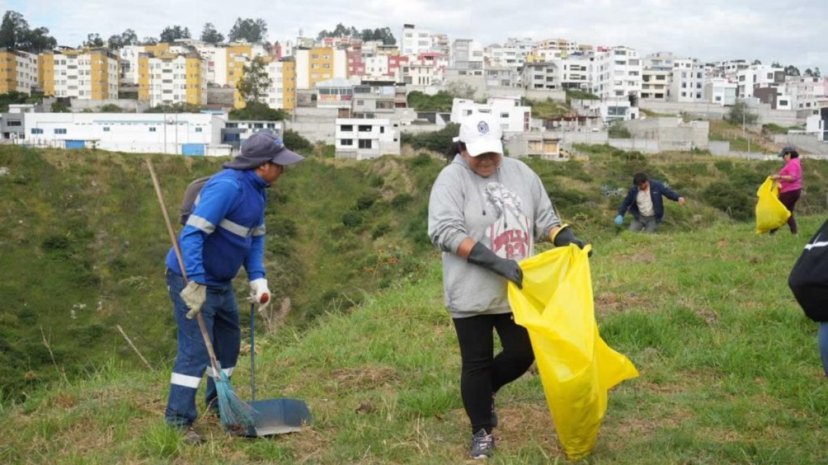 Equipo. El trabajo se hizo con la colaboración de la comunidad.