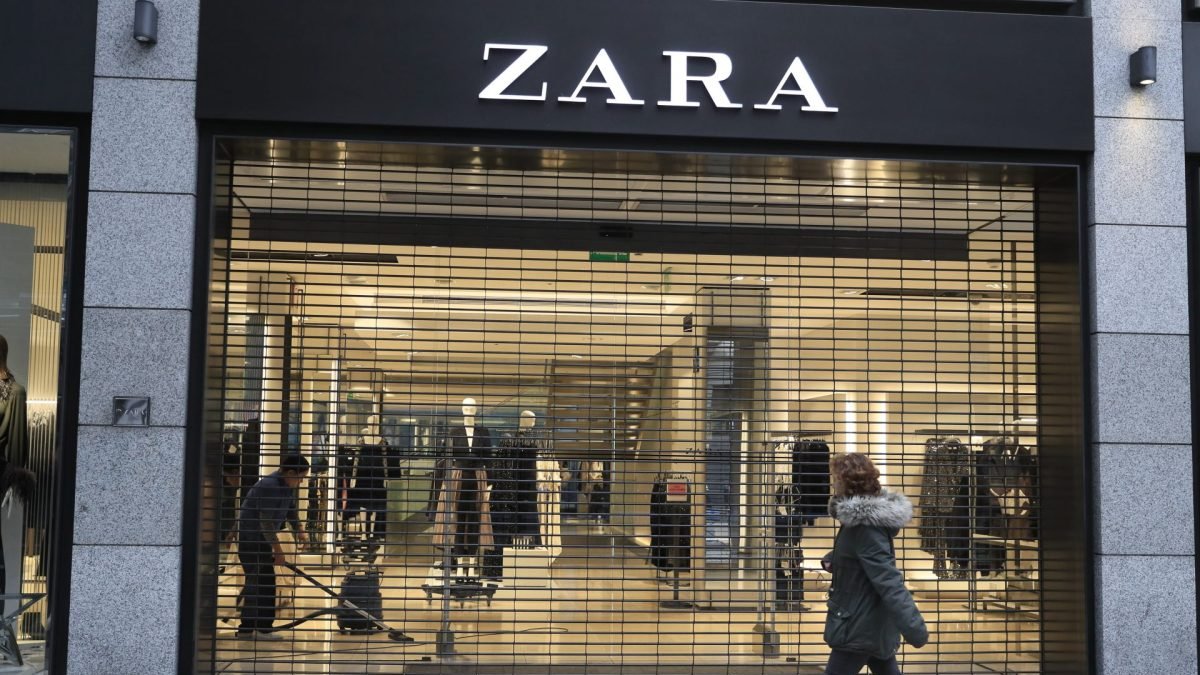 El grupo Inditex ha tenido buenos meses de ventas en sus tiendas.