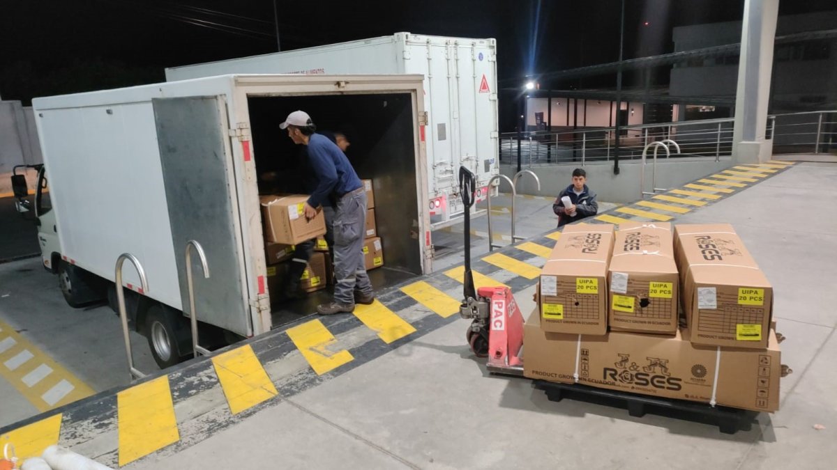 Evidencia. La Policía incautó la sustancia ilícita que estaba empaquetada en cartones de color café.