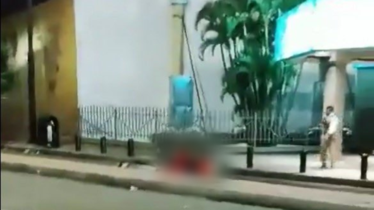 El hecho ocurrió pasadas las 18:30 del jueves 8 de junio.