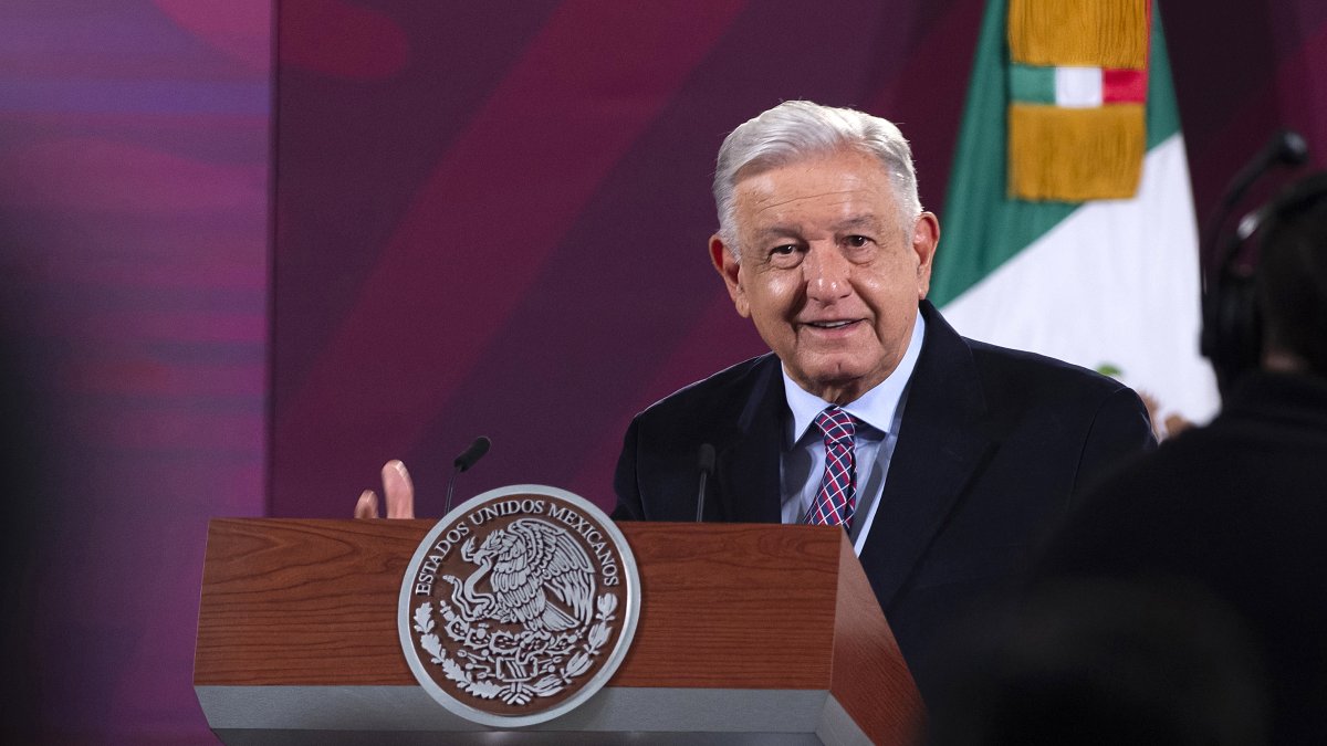 El presidente de México Andrés Manuel López Obrador