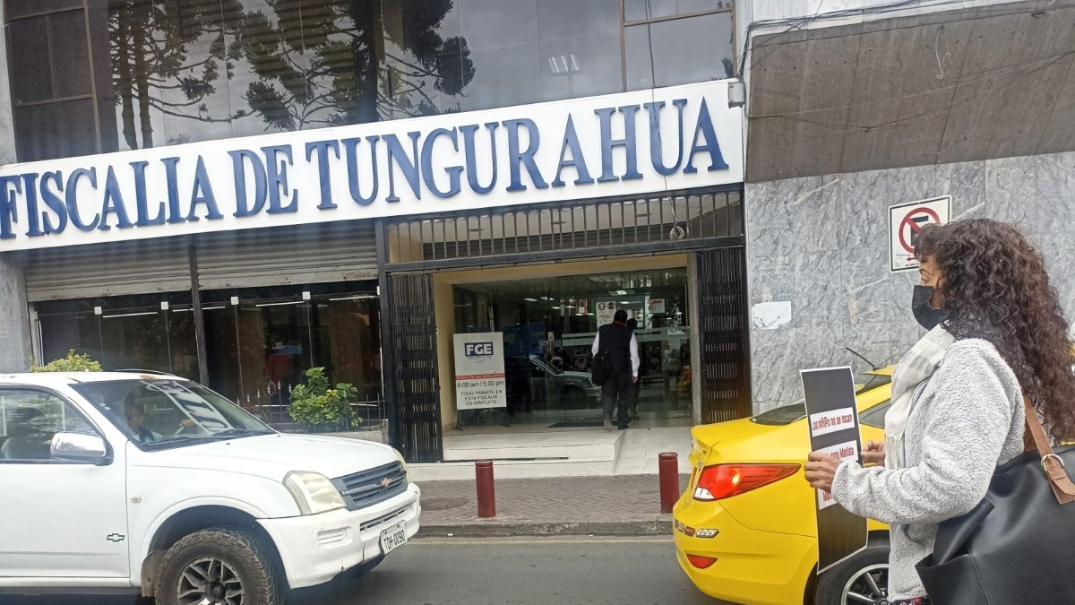 El delito fue denunciado en la Fiscalía de Tungurahua y se hzio justcia.