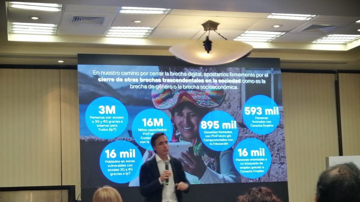 Alfonso Gómez, CEO de Telecomunicaciones Hispanoamérica.