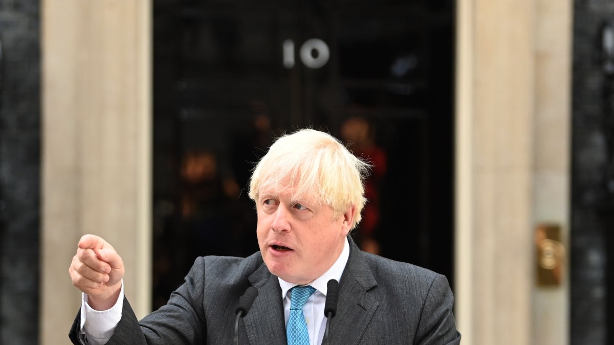 Renuncia como diputado del ex primer ministro británico Boris Johnson.