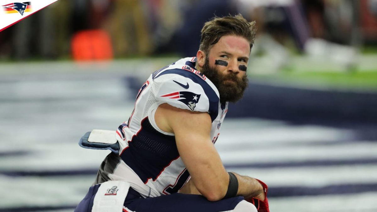 Julian, en los Patriots, era el compañero de fórmula de Tom Brady.