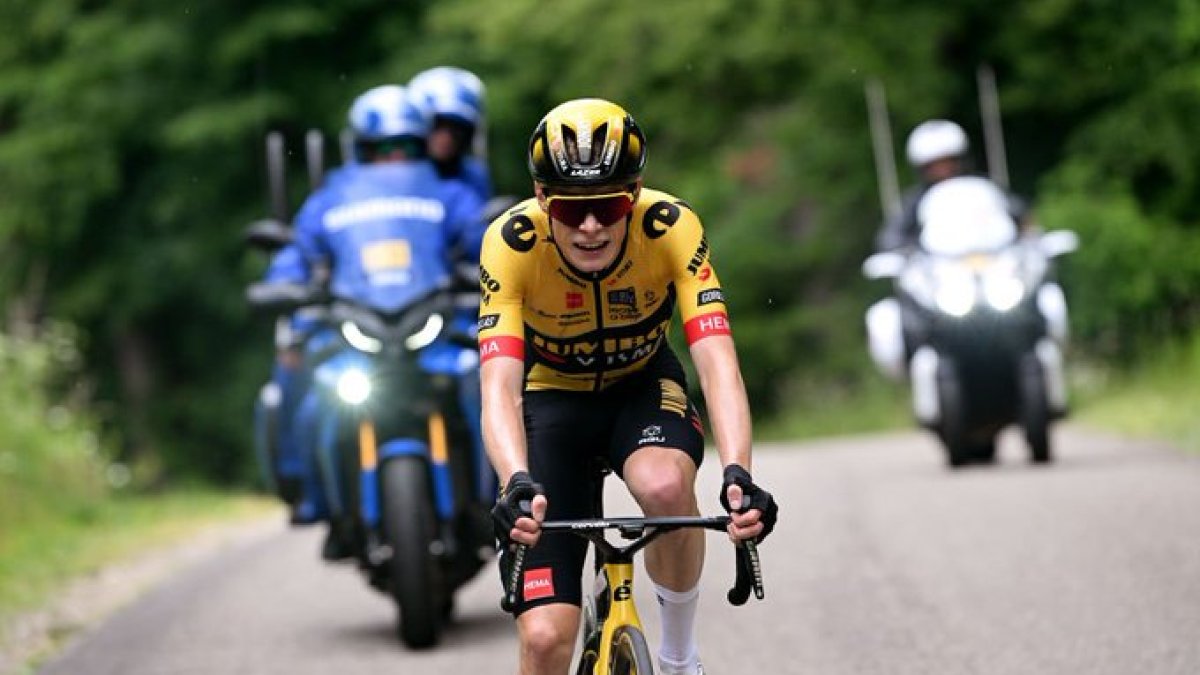 43 segundos le sacó de distancia Vingegaard al segundo lugar.