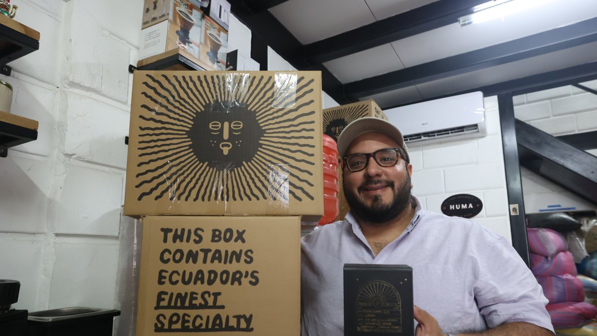 Emprendedor. Mario Idrovo inició su emprendimiento cuatro años atrás.