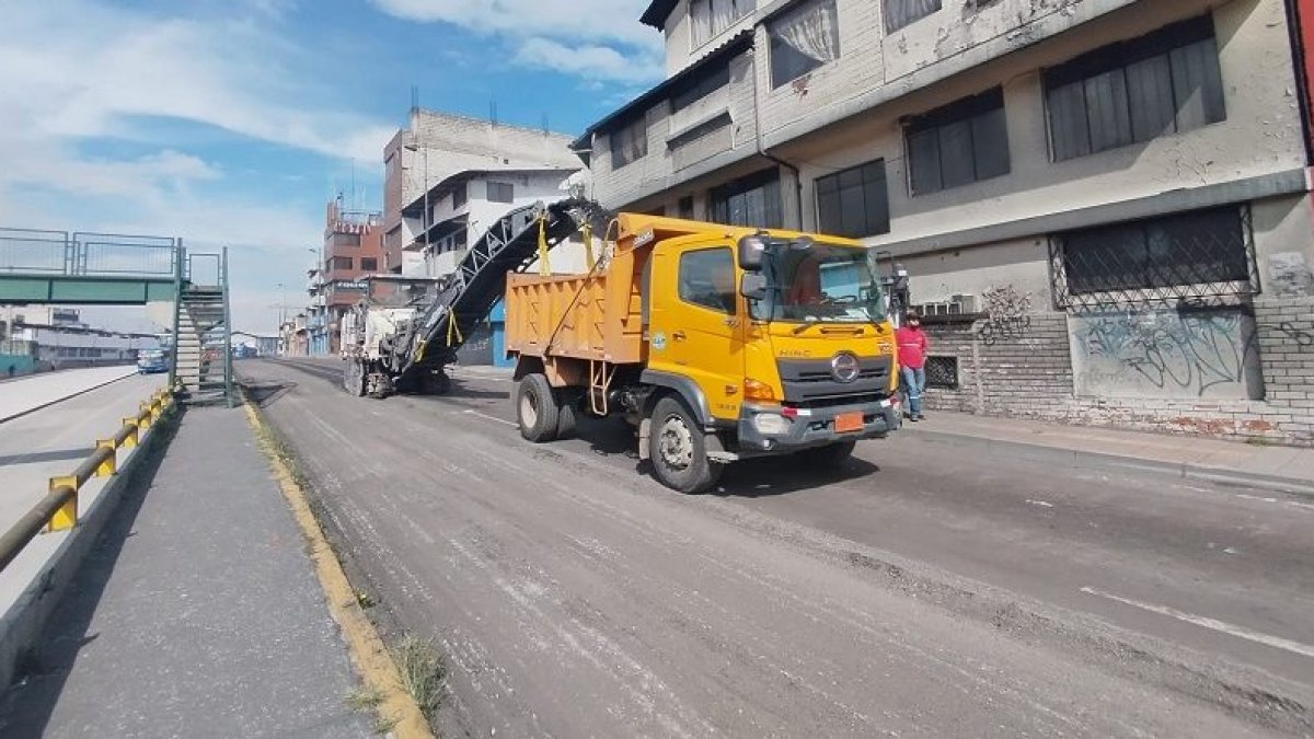 Reparación. Esta avenida está cerrada desde hace unos meses.
