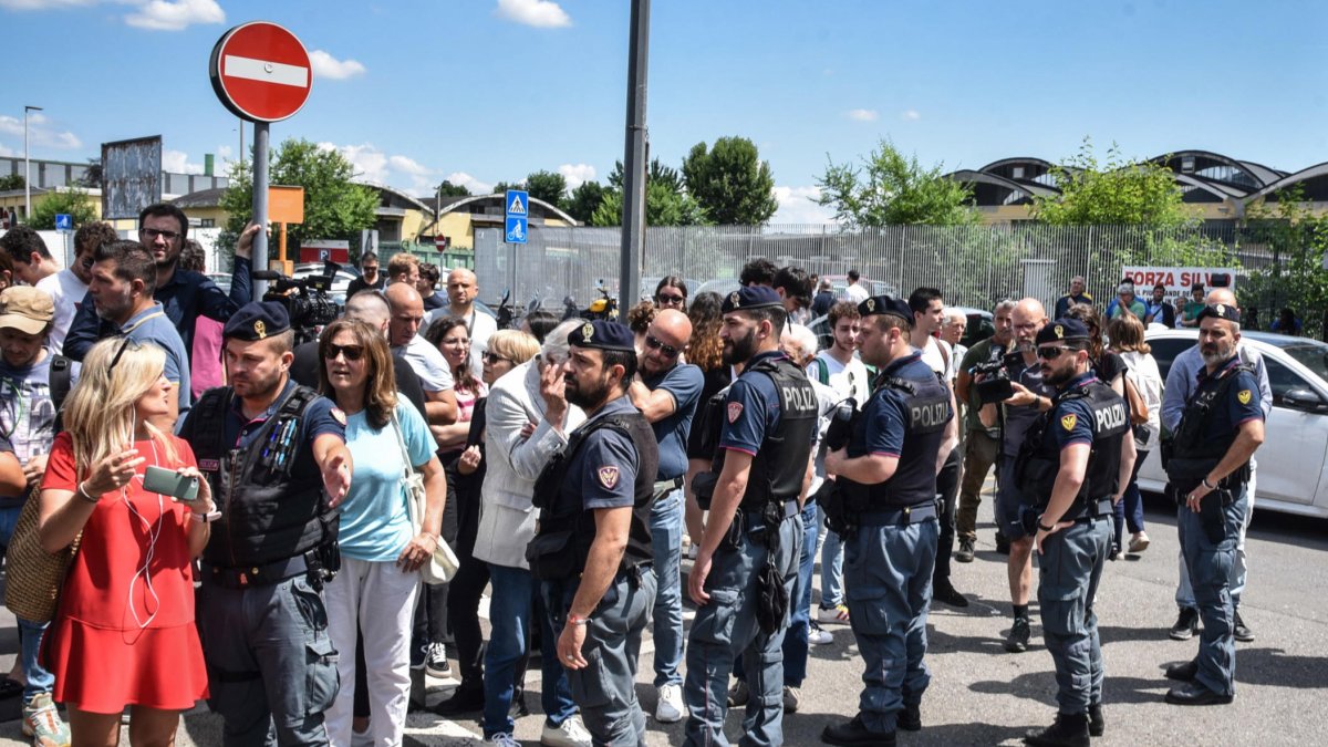 El hospital San Raffaele de Milán, donde falleció Berlusconi.
