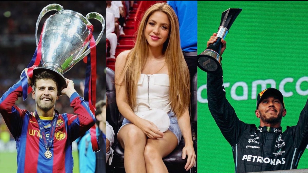 Gerard Piqué, Shakira y Lewis Hamilton han dado de qué hablar en los últimos días.