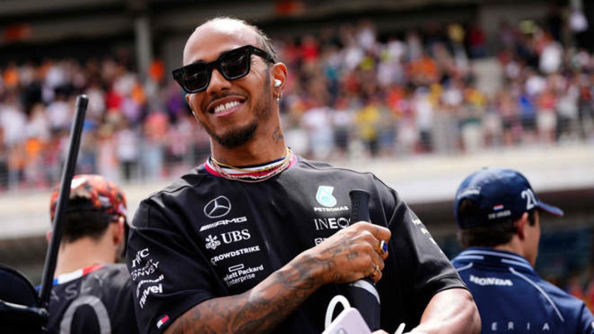 Lewis Hamilton.
