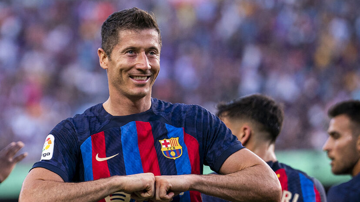 'Lewi' fue el Pichichi de LaLiga española con 23 tantos.