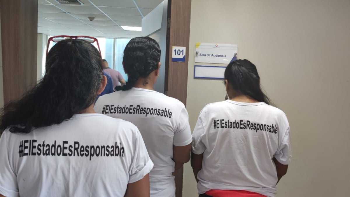 Por ausencia de las partes no se instaló al audiencia de acción de protección a favor de las familias víctimas de las masacres carcelarias.