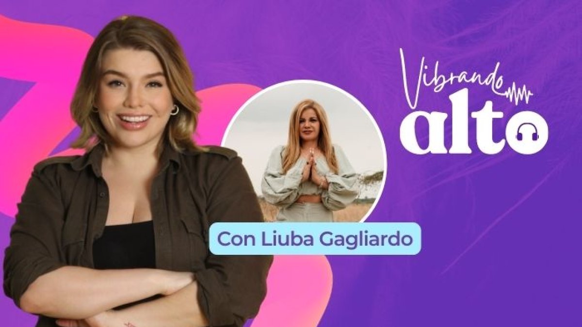Liuba Gagliardo en un episodio de Vibrando Alto.