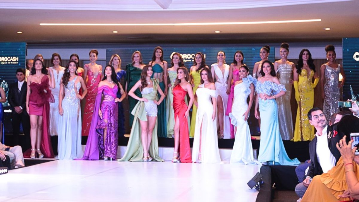 Candidatas de Miss Ecuador 2023.