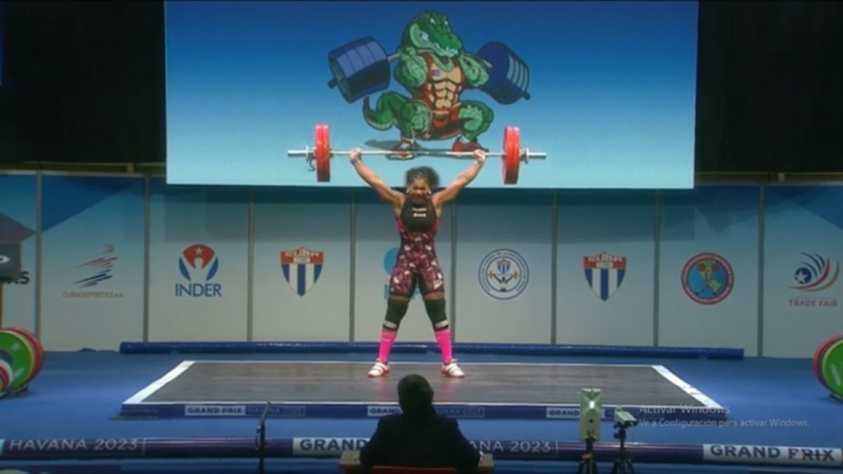 Angie Palacios se impuso en la categoría de 71 kilos en el Grand Prix de La Habana.