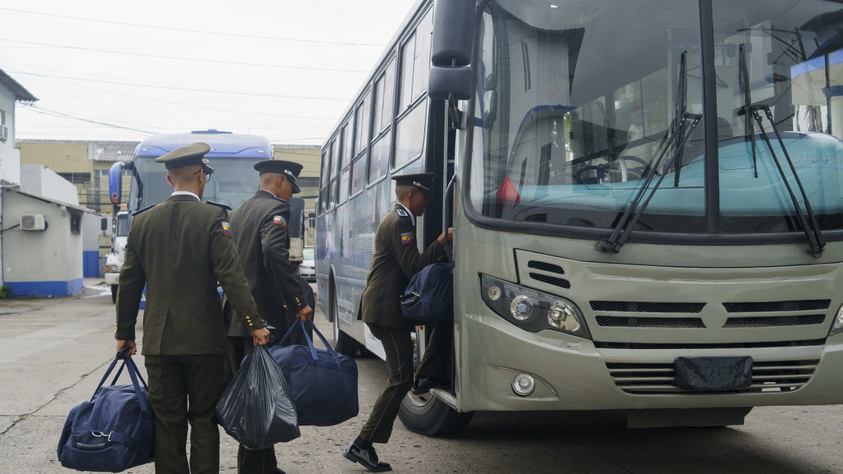 Personal. Los policías estuvieron en el Cuartel Modelo.