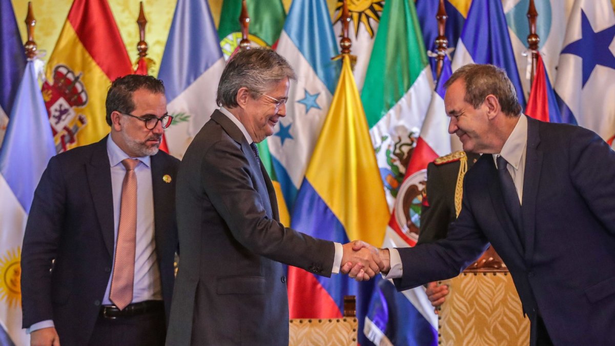 El presidente Lasso lideró el 16 de junio la suscripción del acuerdo con el que el Ecuador asumió la presidencia pro tempore de la Cumbre Iberoamericana hasta 2024.