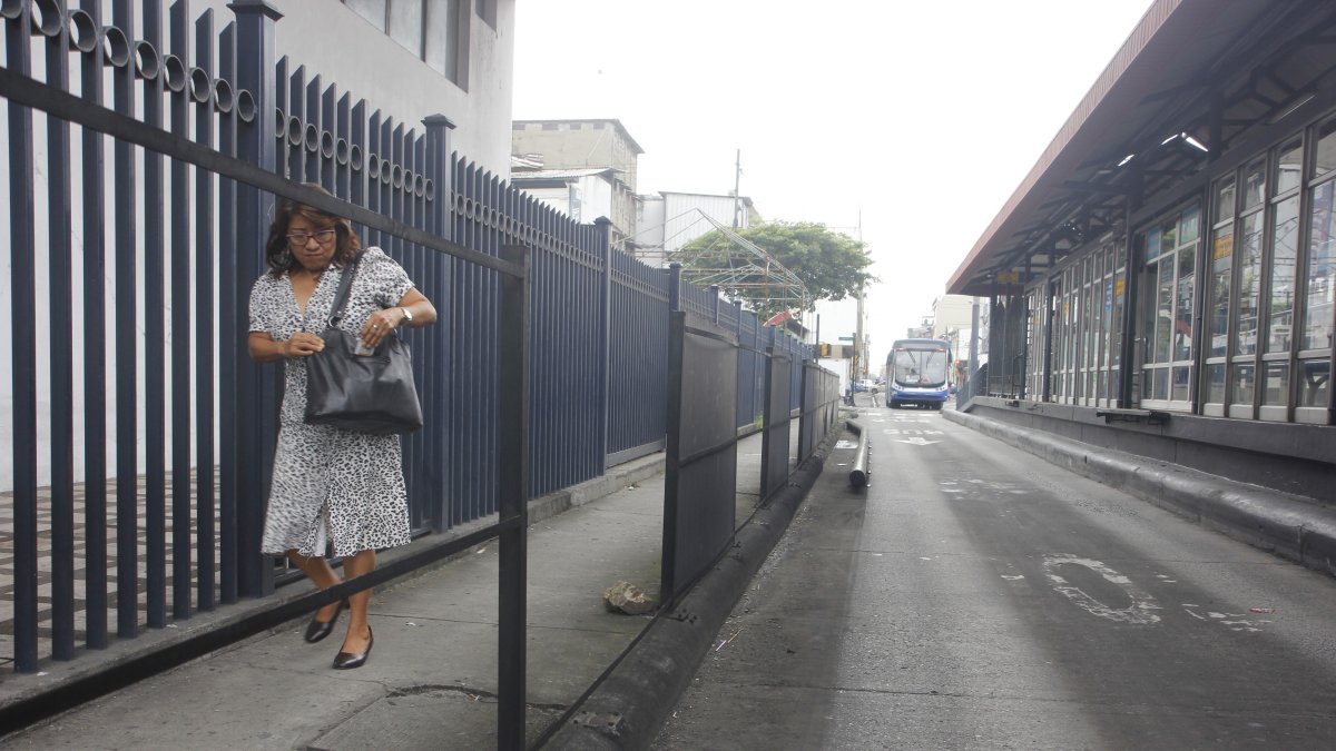 Daño. Los muros de protección han sido robados o están ya deteriorados.