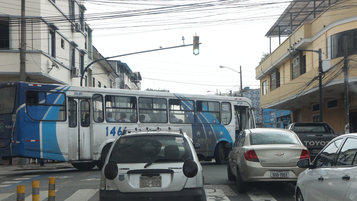 Durante el recorrido de EXPRESO, esta imagen fue una de las comunes en las calles del centro.