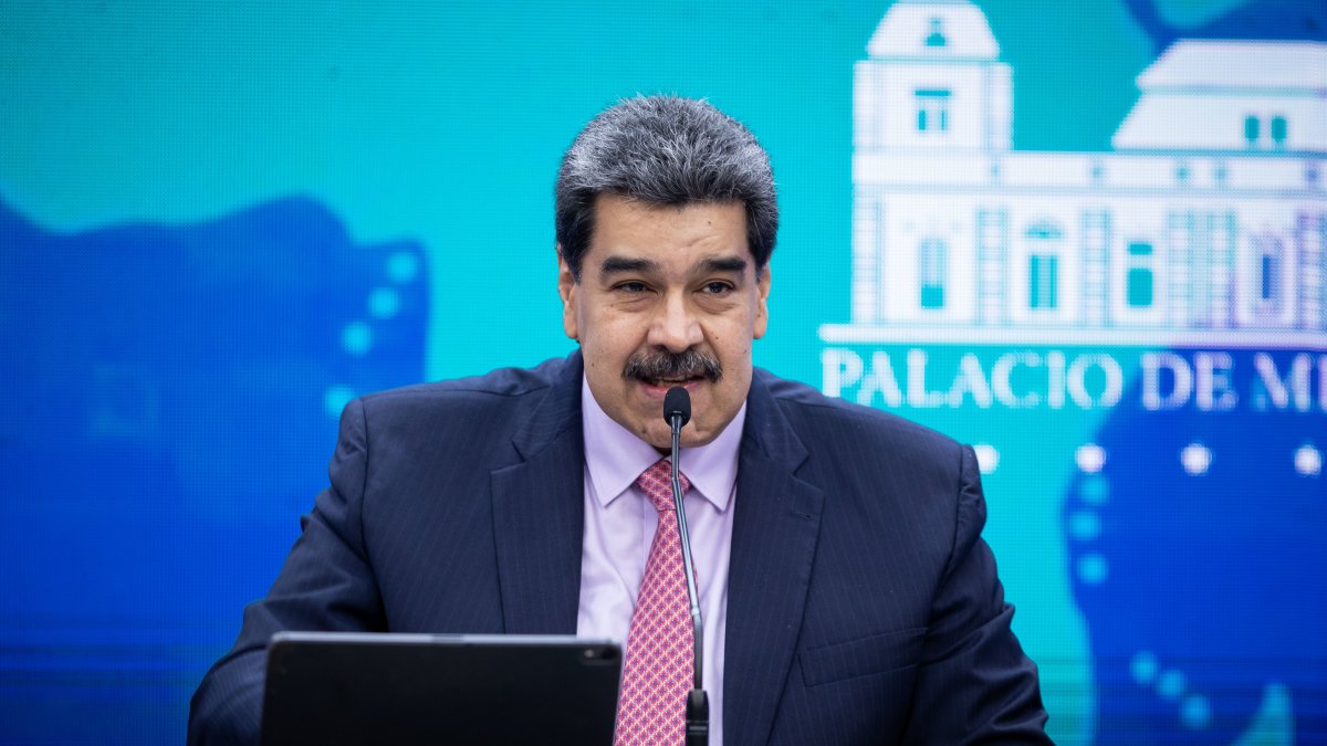 Nicolás Maduro, presidente de Venezuela.