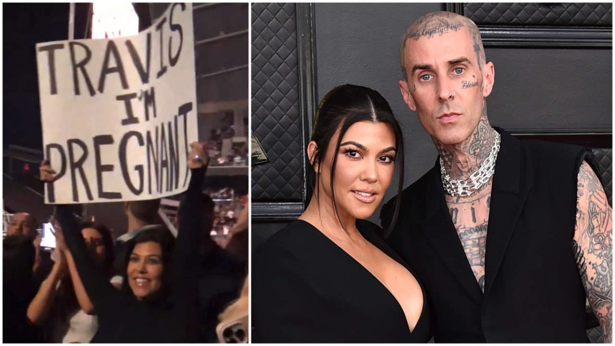 Kourtney Kardashian y Travis Barker, una de las parejas más queridas de la farándula internacional.