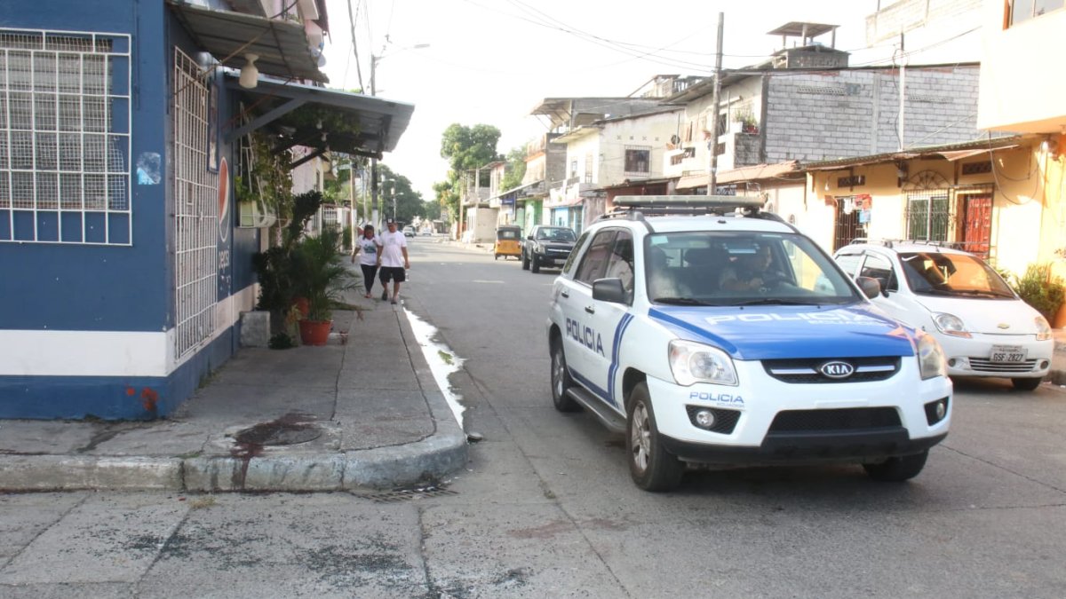 El ataque dejó 6 muertos en esta zona de Guayaquil.