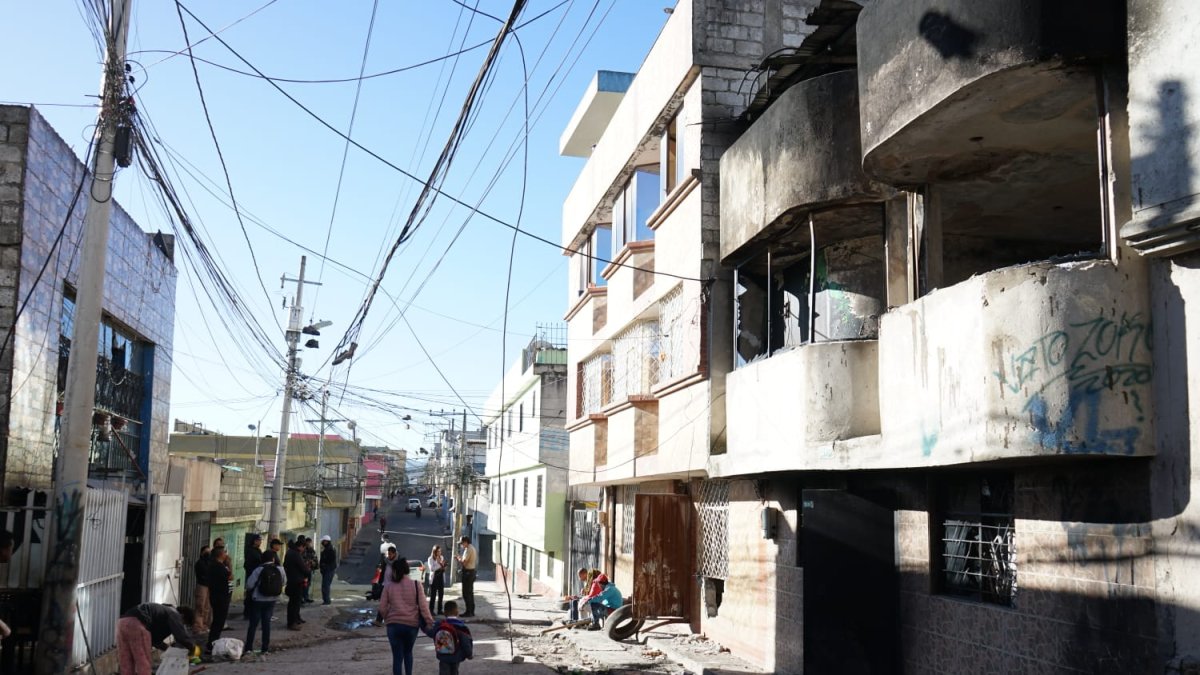 El enfrentamiento se habría registrado entre los moradores y posibles delincuentes.