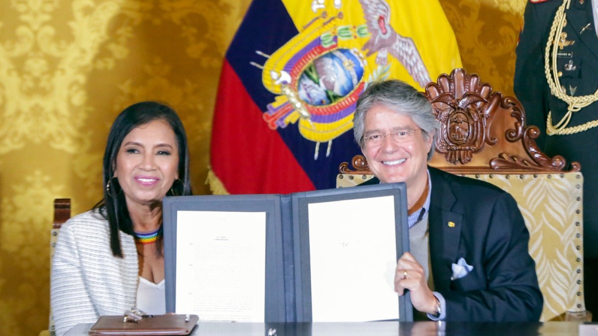 La relación entre Guillermo Lasso y Guadalupe Llori siempre fue fluida desde que asumió el poder en mayo de 2021.