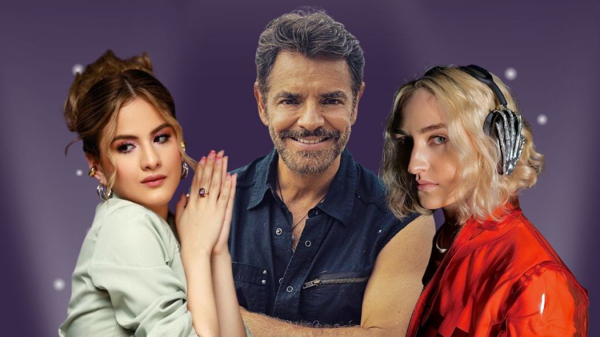 Mar Rendón, Eugenio Derbez y Luisa Vox.