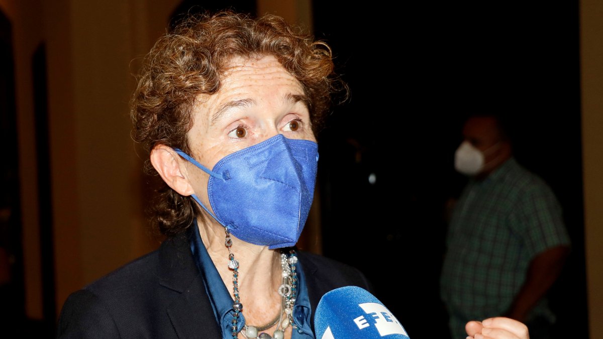 Imagen de archivo de la coordinadora residente de las Naciones Unidas en Honduras, Alice Shackelford.