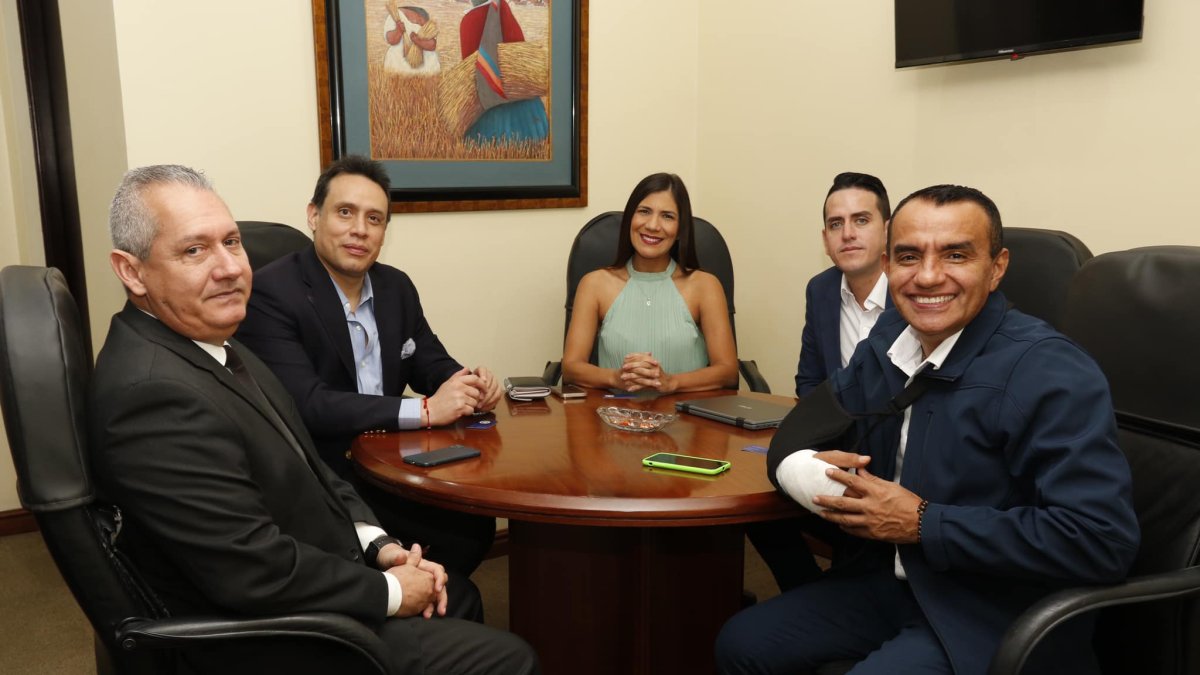 Cita. Gómez se reunió a inicios de mes con autoridades pañamenas.