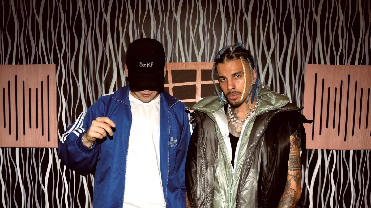 Bizarrap y Rauw Alejandro para la nueva 'Music Session #56'.