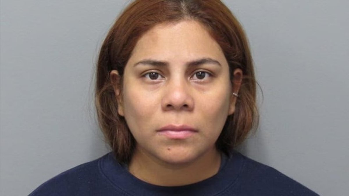 Kristel Candelario a través de foto policial.