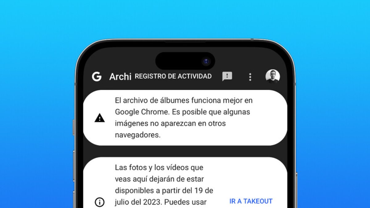 Tienes un mes para salvar tus archivos de ser eliminados para siempre.