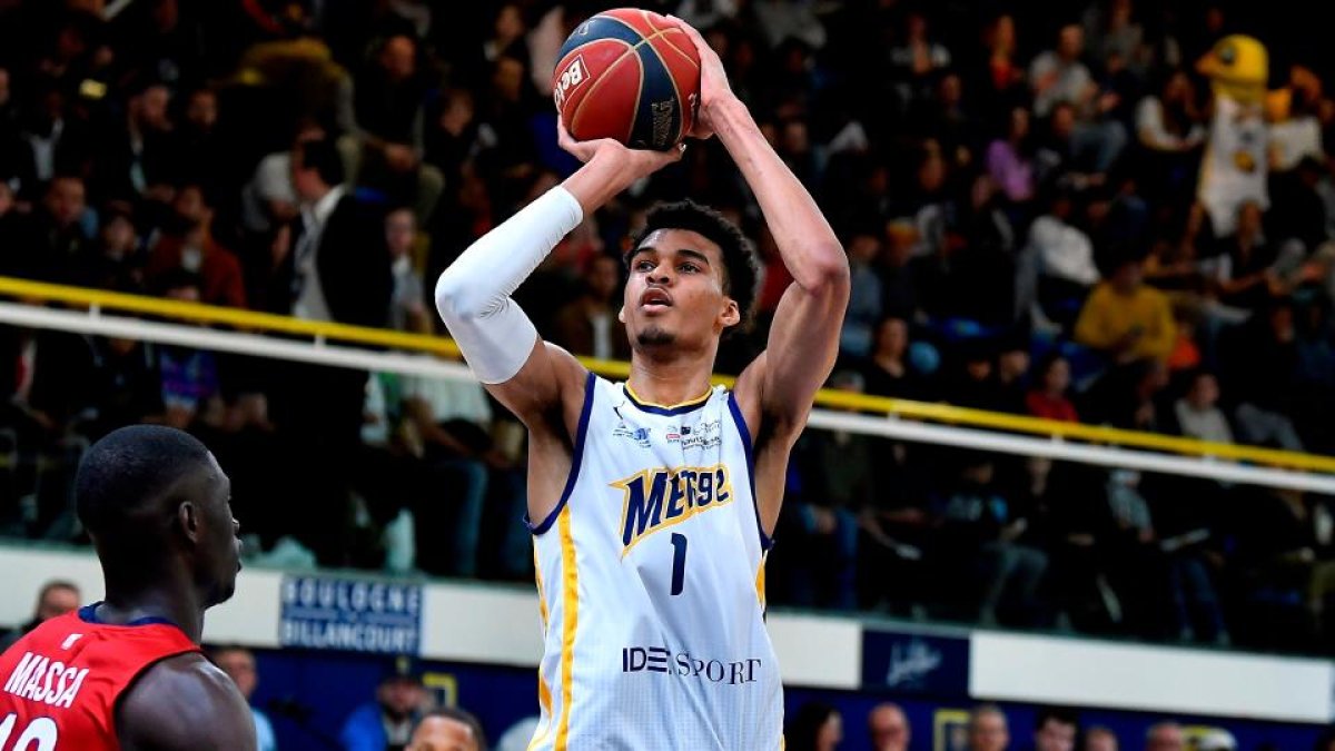 Hay grandes expectativas en la NBA por el pívot francés Victor Wembanyama.