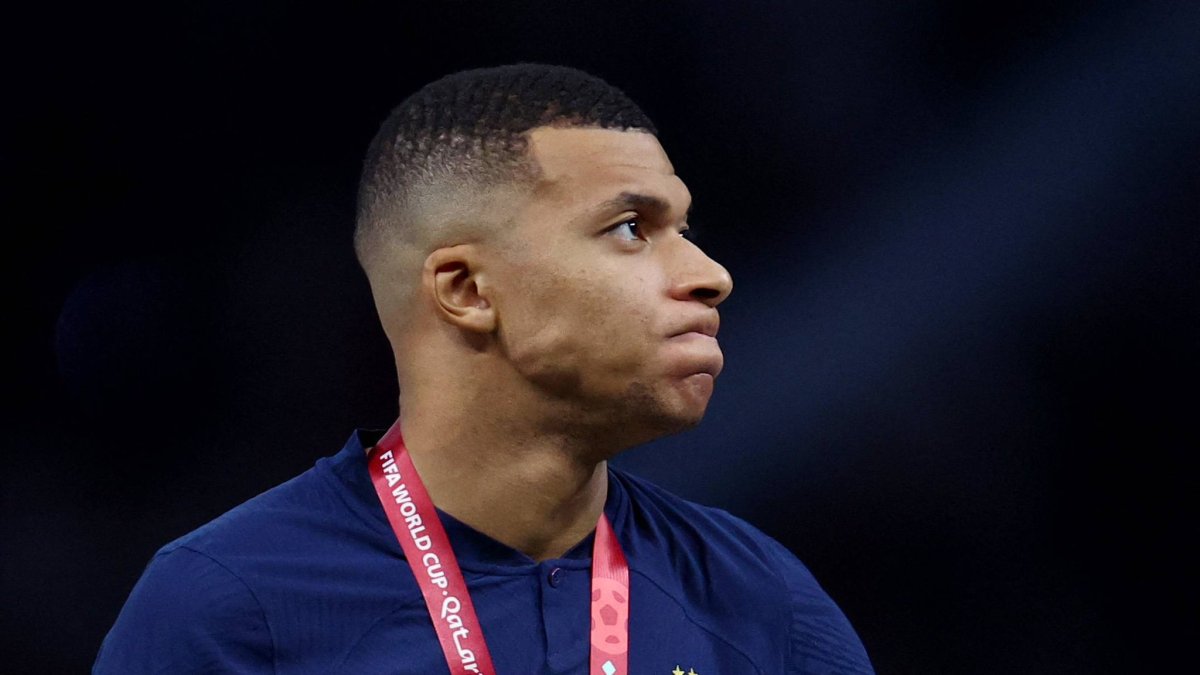 Mbappé, fue vice campeón con Francia del Mundial de Qatar 2022.