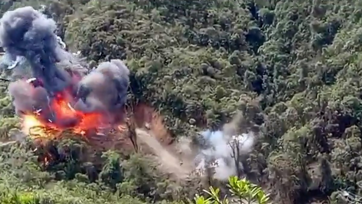 Imagen tomado de un vídeo compartido por Salvador Quishpe con el que sustenta su denuncia.