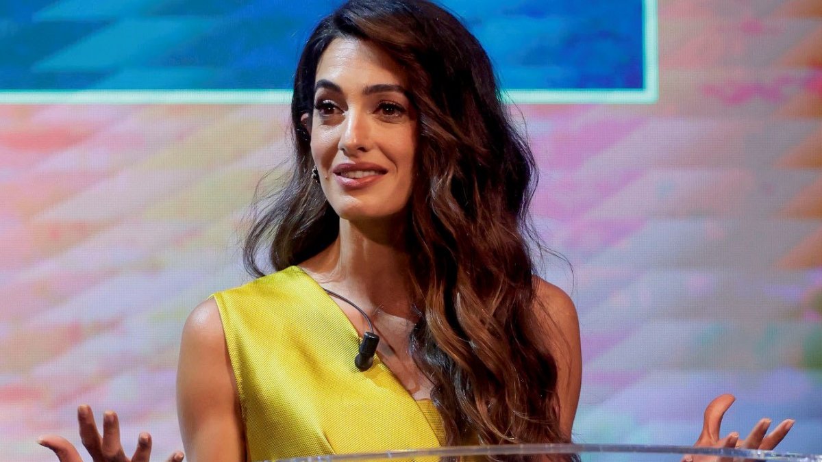 Amal Clooney, esposa de George Clooney.