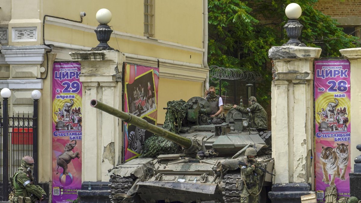 Grupo armado Wagner.