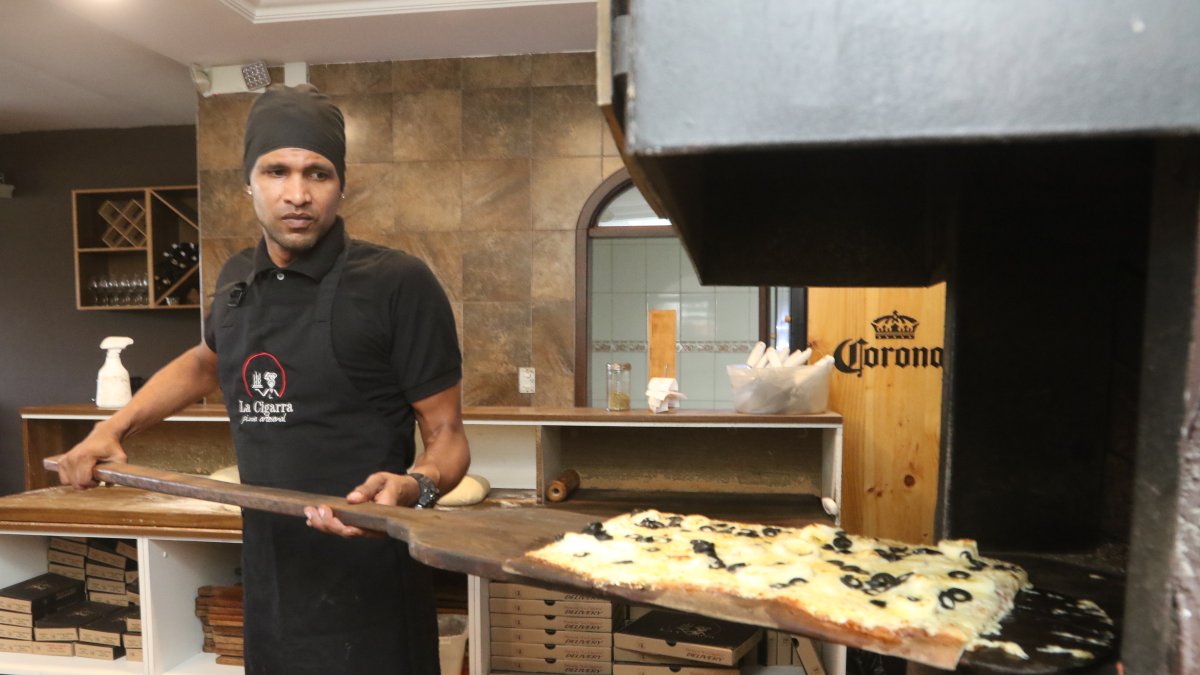 Ingredientes. Los mariscos  como parte de la receta.
