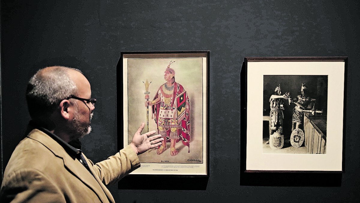 Obras expuestas sobre los Incas  en el Museo de Arte de Lima (Perú).  EFE