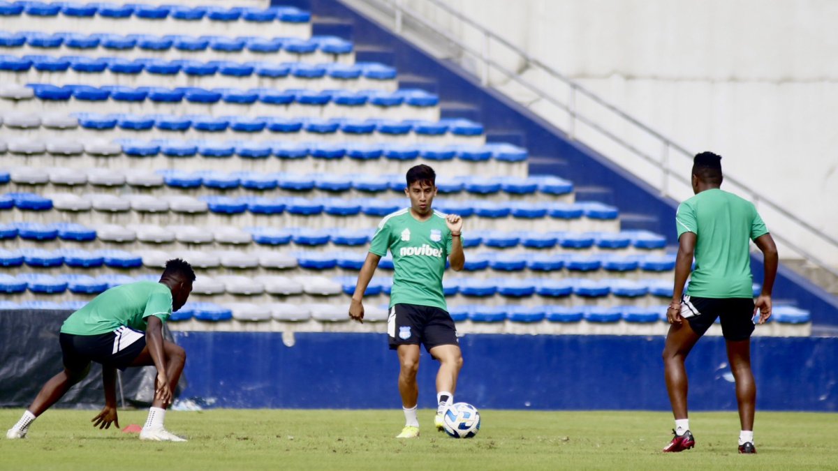 Emelec no ha dejado de entrenar en este descanso de LigaPro.