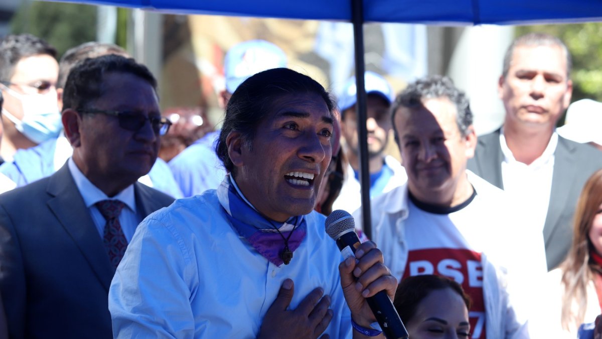 Yaku Pérez se desmarcó este 26 de junio de la candidatura a asambleísta de Tito Tomalá.