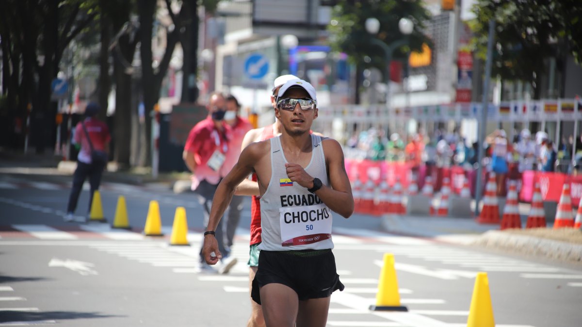 Andrés Chocho cuenta con tres participaciones olímpicas: Londres 2012, Río 2016 y Tokio 2020.