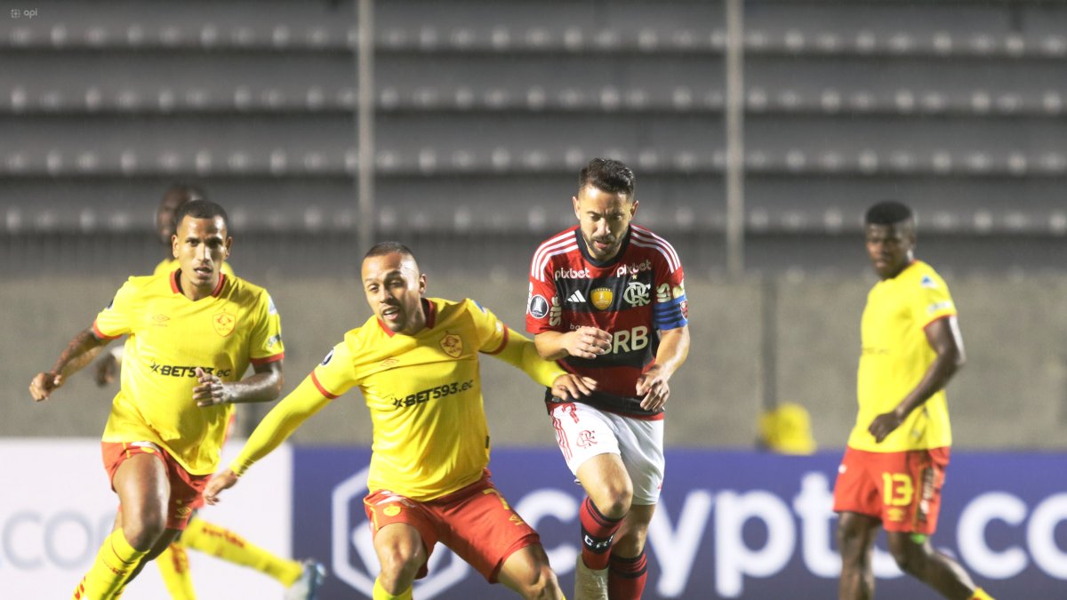 Aucas, que en la primera fecha se impuso 2-1 a Flamengo, espera repetir la victoria, ahora en el Maracaná.