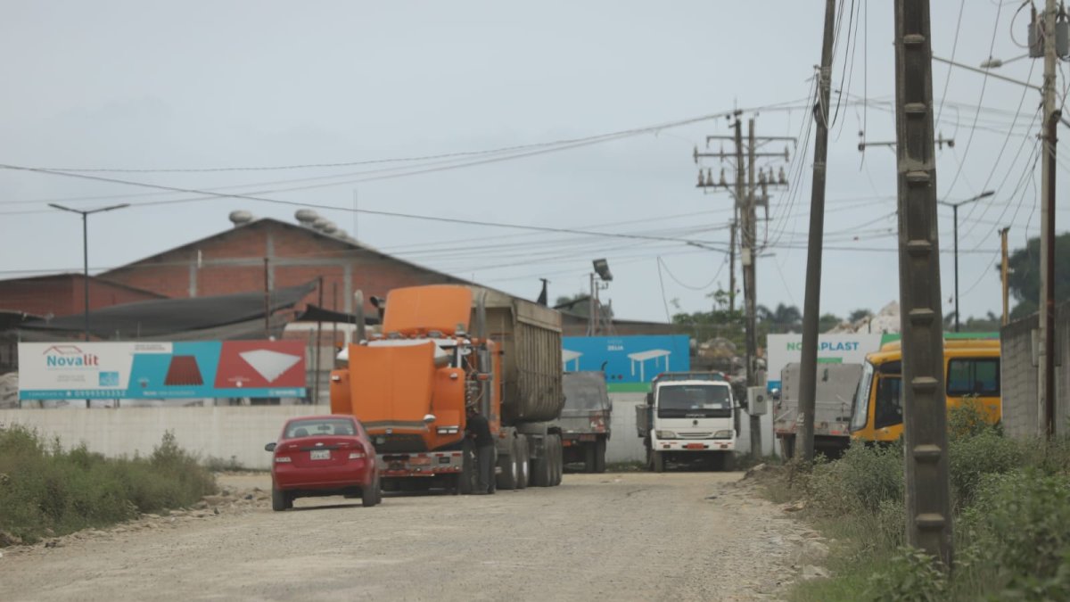 Sector donde fue secuestrado el empresario